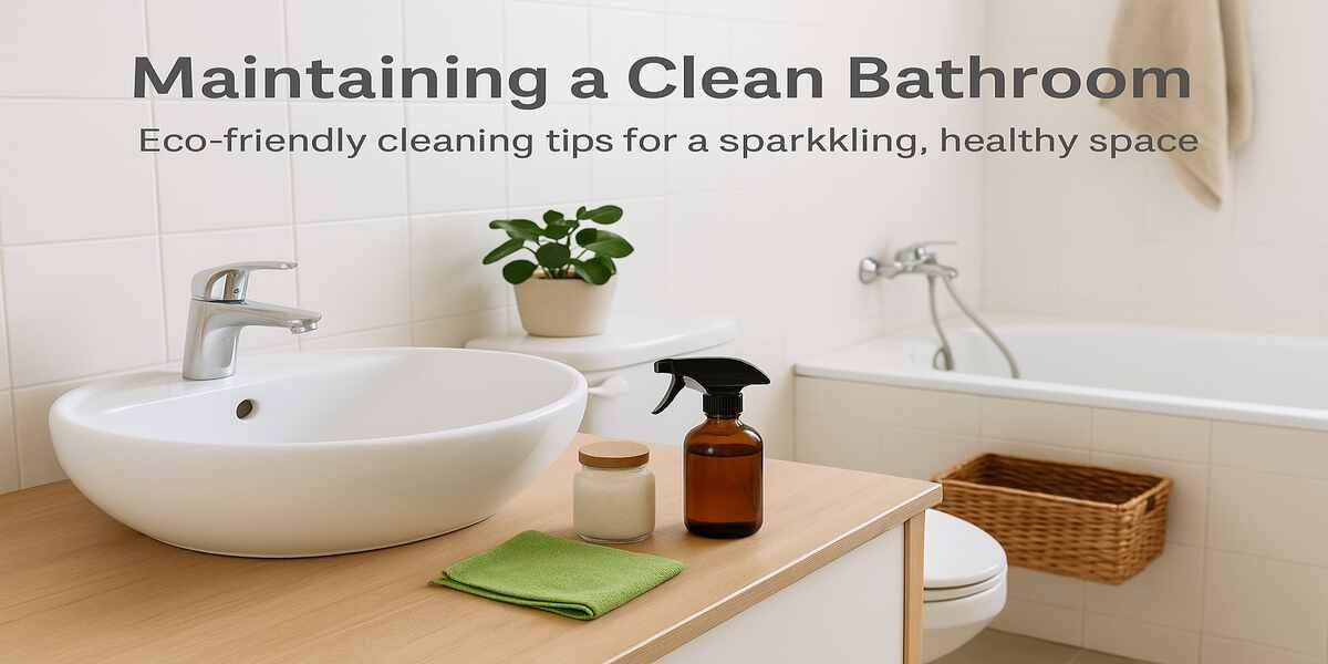 Maintaining a Clean Bathroom with Eco-Friendly Methods
