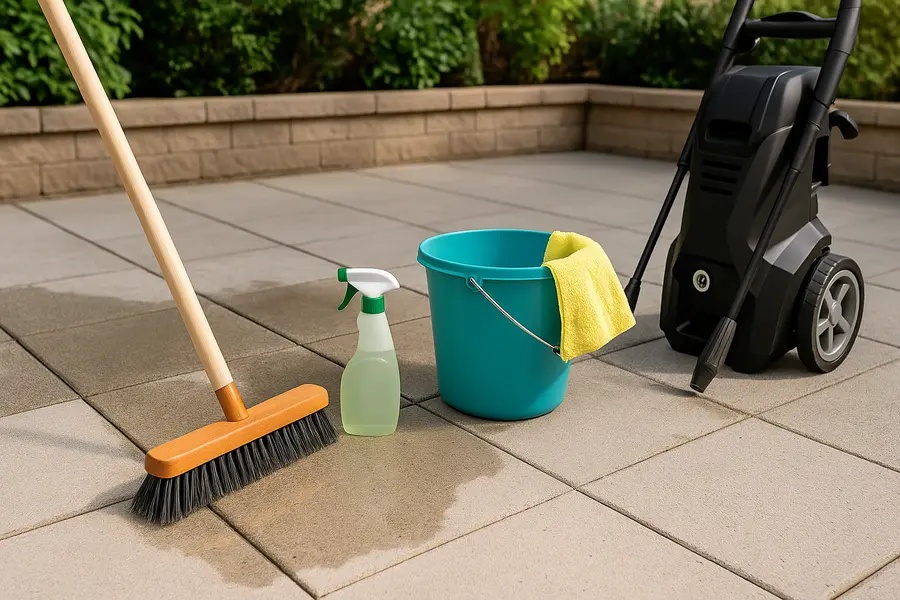 How to Make Your Cement Patio Gleaming and Clean?