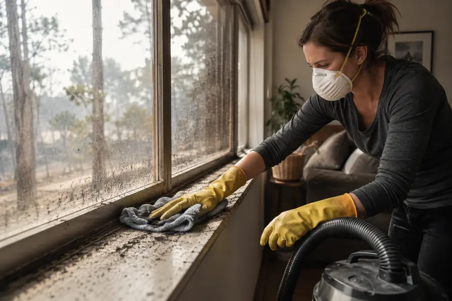 Cleaning Bushfire Smoke, Soot and Fine Dust from Homes